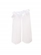 Cute White Basic Daily Versatile Ribbon Bowknot Stockings Sweet Lolita Calf Socks