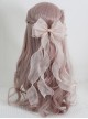 French Elegant Romantic Fairy Style Soft Mesh Yarn Bowknot Versatile Classic Lolita Fish Mouth Clip Hairpin