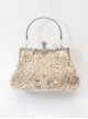 Stylish Sequin Bead Embroidery Banquet Dress Cheongsam Gorgeous And Elegant Shoulder Crossbody Classic Handbag