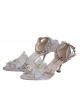 Pointed Toe Stiletto Bridal Wedding Bowknot Lace Pearl High Heel Sandals Classic Lolita Shoes