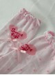 Spring Summer Thin Lace Bowknot Polka Dot Cordiform Comfortable Breathable Versatile Cotton Sweet Lolita Socks