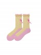 Spring Summer Thin Lace Bowknot Polka Dot Cordiform Comfortable Breathable Versatile Cotton Sweet Lolita Socks