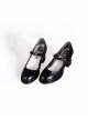 Karen's Dream Series Retro Simple Elegant Basic Daily Versatile High Heel Lolita Shoes
