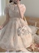 Runaway Moon Series Sweet Bowknot Pearl Elegant Hot Girl Style Commuting Handheld Armpit Lolita Bag