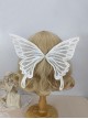 Handmade Lace Exquisite Simulated Versatile Large Butterfly Classic Lolita Hanfu DIY Hairpin