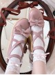 Wood Grain Humanoid Girl Series Retro Elegant Doll Sense Sweet Lolita Strappy Wood Grain Texture Platform Shoes