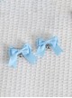 Japanese Style JK Girl Sweet Lolita Cute Versatile Mini Bell Bowknot Hairpin Bangs Clip Side Clip