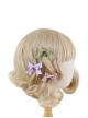 Japanese Style JK Girl Sweet Lolita Cute Versatile Mini Bell Bowknot Hairpin Bangs Clip Side Clip