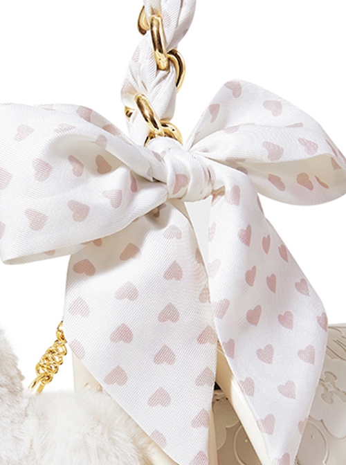 Miffy Bunny Sweet Girl Daily Versatile Soft Cute Macaron Romantic Love Bowknot Pendant Kawaii Fashion Armpit Bag