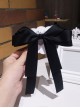 Purely Handmade Daily Commute Girl Temperament Versatile Sweet Lolita Satin Ribbon Bowknot Hairpin