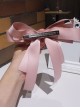 Purely Handmade Daily Commute Girl Temperament Versatile Sweet Lolita Satin Ribbon Bowknot Hairpin