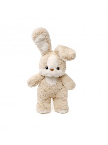 Sleeping Pillow Good Night Kawaii Toys Apricot Color Lively Cute Single Fold Ear Innocent Soft Bunny Plush Doll
