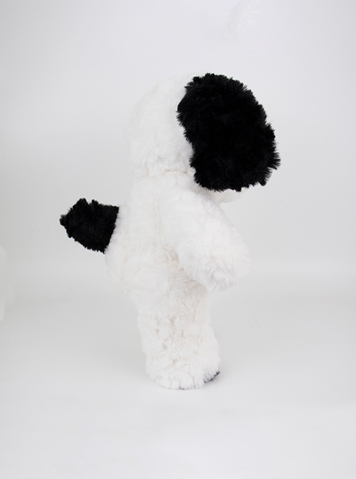 Pirate Puppy Series Black Loving Heart White Good Night Comfortable Doll Sleeping Pillow Cute Plush Toy