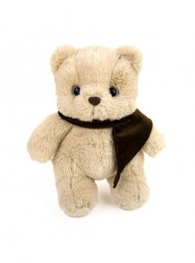 Light Brown Cute Little Bear Plush Doll Ornament Comfort Pillow Cotton Saliva Towel Gift Kawaii Toy
