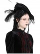 Gothic Dark Style Retro Gorgeous Cross Pendant European Style Earrings