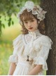 Woody Rose series daily versatile cute sweet lace flower soft yarn print bowknot classic Lolita Headband