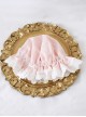 Solid Color Simple Daily Lace Ruffles Cute Sweet Lolita Girly Heart Baby Nightcap Cotton Hat