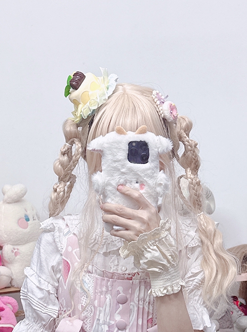 Simulated Dessert Chocolate Mulberry Matcha Mango Peppermint Ribbon Bowknot Sweet Lolita Pudding Cake Handmade Hat