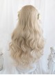 Midsummer Series Noble Elegant Refined Sweet Creamy Golden Long Curly Hair Classic Lolita Full Head Wig