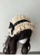 Elegant Exquisite Versatile Double Layer Lace Ruffles Doll Sense Classic Lolita Vintage Wide Headband