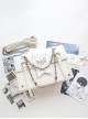 Chain Love Full Score Series Heart Imitation Crocodile Texture Subculture Sweet Cool Gothic Lolita Hot Girl Crossbody Bag