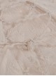 Steampunk Style Off Shoulder Layered Lace Irregular Hem Beige Cake Dress