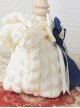 Milk Puff Soft Bubble Clouds Polychromatic Ruffles Bowknot Versatile Daily Lady Sweet Lolita Handbag