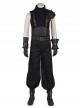 Final Fantasy VII Remake Halloween Cosplay Cloud Strife Dark Blue Version Accessories Black Wrist Guard Components And Gloves