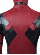 Deadpool 2 Halloween Cosplay Deadpool Wade Winston Wilson Costume Red Black Bodysuit