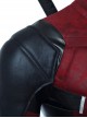 Deadpool 2 Halloween Cosplay Deadpool Wade Winston Wilson Costume Red Black Bodysuit