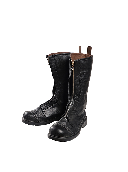 Game Final Fantasy VII Halloween Cosplay Zack Fair Accessories Black Boots