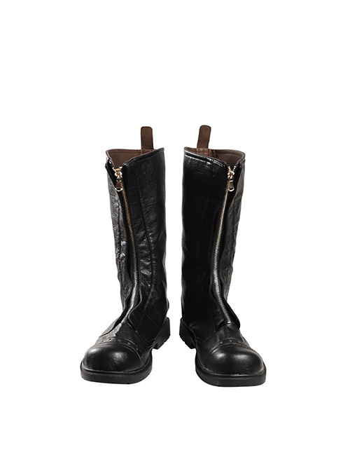 Game Final Fantasy VII Halloween Cosplay Zack Fair Accessories Black Boots