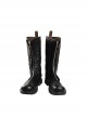 Game Final Fantasy VII Halloween Cosplay Zack Fair Accessories Black Boots