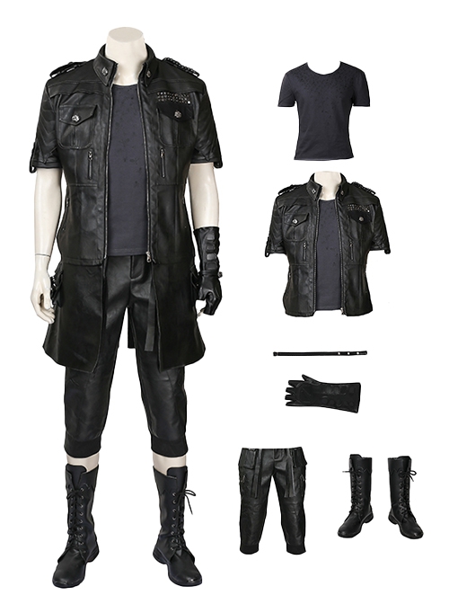 Final Fantasy XV Halloween Cosplay Noctis Lucis Caelum Costume Full Set