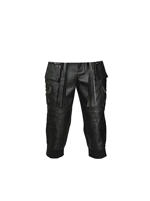 Final Fantasy XV Halloween Cosplay Noctis Lucis Caelum Costume Black Trousers