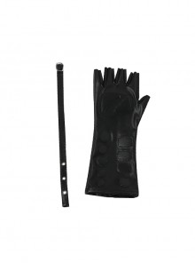 Final Fantasy XV Halloween Cosplay Noctis Lucis Caelum Accessories Black Glove And Belt