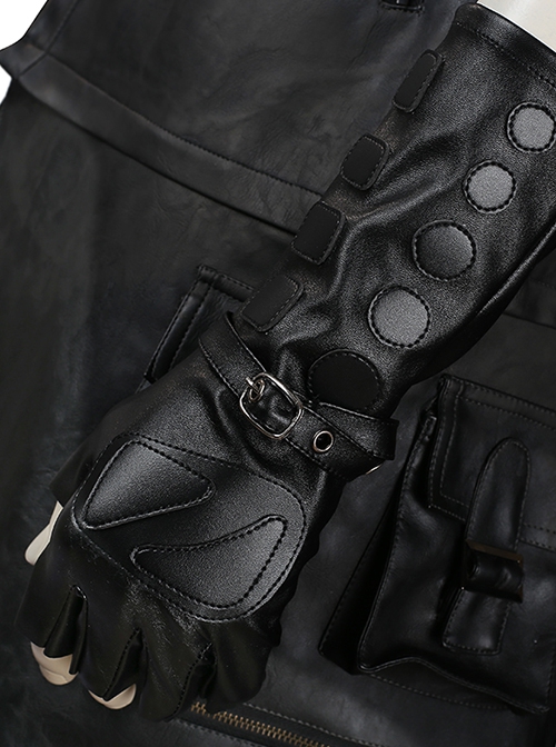 Final Fantasy XV Halloween Cosplay Noctis Lucis Caelum Accessories Black Glove And Belt