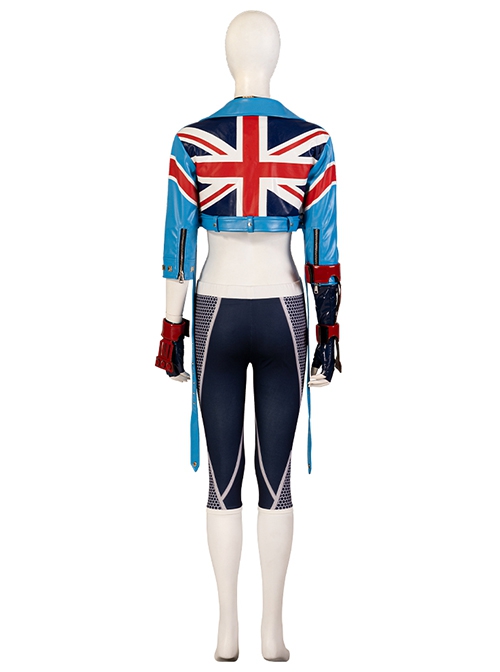 Street Fighter 6 Halloween Cosplay Cammy White Costume Set Without Shoes