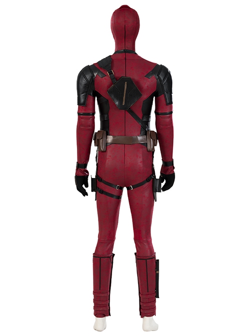 Movie Deadpool 3 Halloween Cosplay Wade Winston Wilson Costume Set Without Shoes Without Props