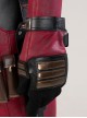 Movie Deadpool 3 Halloween Cosplay Wade Winston Wilson Costume Set Without Shoes Without Props