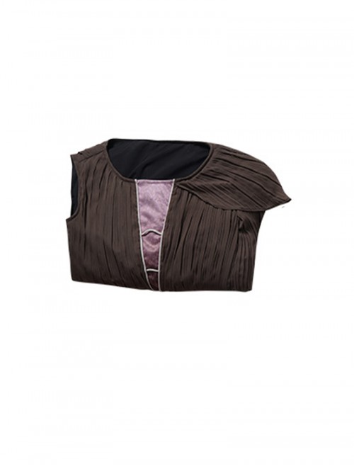 Game Elden Ring Halloween Cosplay Malenia Outfit Costume Brown Dress