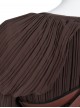 Game Elden Ring Halloween Cosplay Malenia Outfit Costume Brown Dress