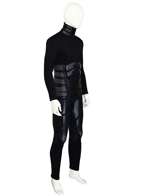 Batman The Dark Knight Halloween Cosplay Batman Bruce Wayne Costume Bodysuit And Shoulder Guards
