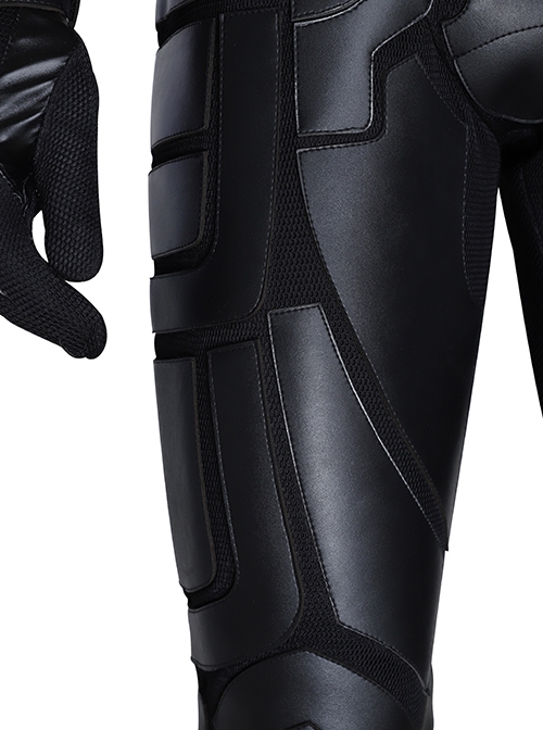 Batman The Dark Knight Halloween Cosplay Batman Bruce Wayne Costume Bodysuit And Shoulder Guards