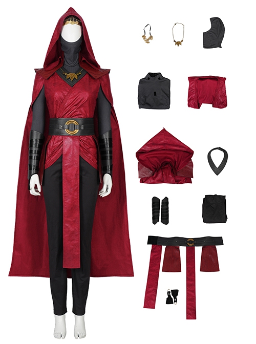 Game Star Wars Halloween Cosplay Nightsisters Merrin Costume Set Without Boots