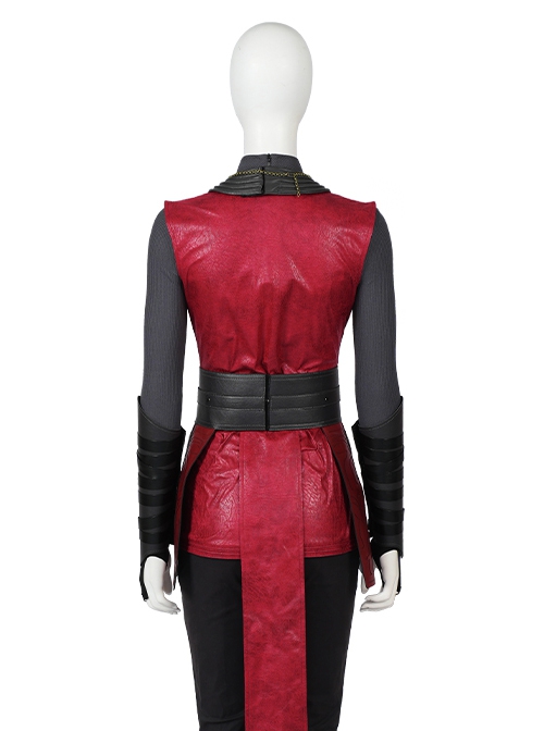 Game Star Wars Halloween Cosplay Nightsisters Merrin Costume Red Top