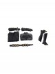 Justice League Halloween Cosplay Batman Bruce Wayne Battle Suit Costume Full Set
