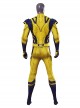 Movie Deadpool 3 Halloween Cosplay James Howlett Wolverine Costume Bodysuit Set Without Wolf Paws