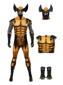 Game Marvel Future Revolution Halloween Cosplay Wolverine James Howlett Costume Set Without Wolf Paws