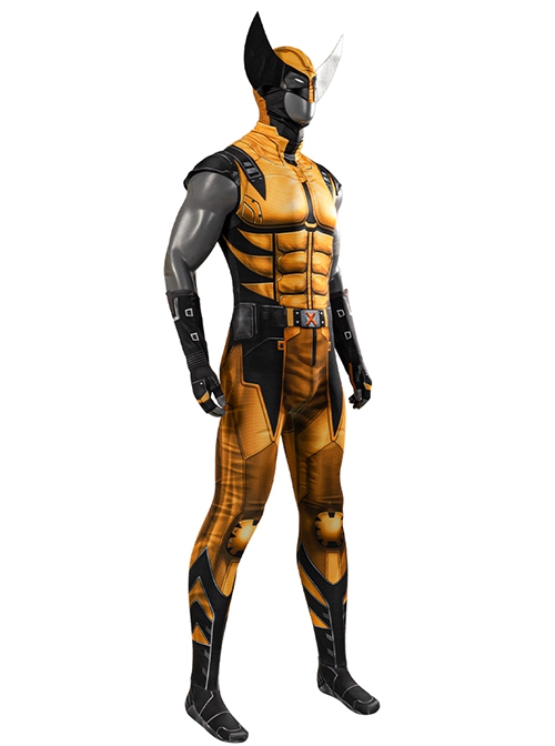 Game Marvel Future Revolution Halloween Cosplay Wolverine James Howlett Costume Set Without Wolf Paws